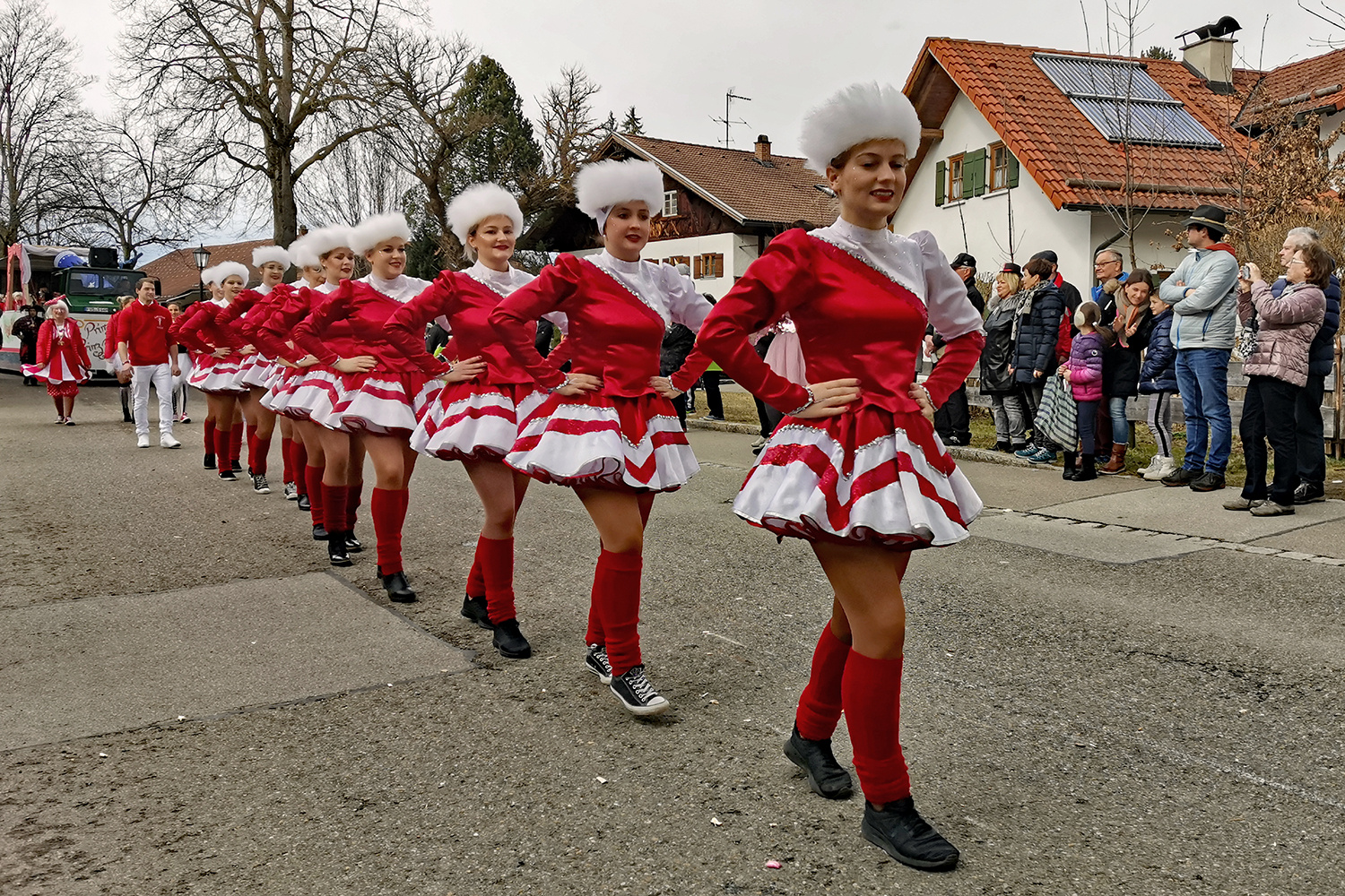 Beim Schwangauer Faschingszug!