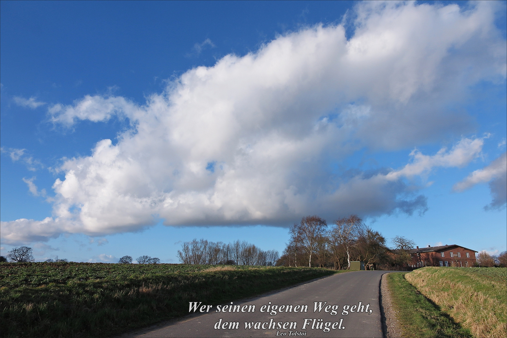 Beim Spaziergang den Gedanken freien Lauf lassen...