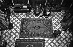 Beim Teppichkauf in Meknes