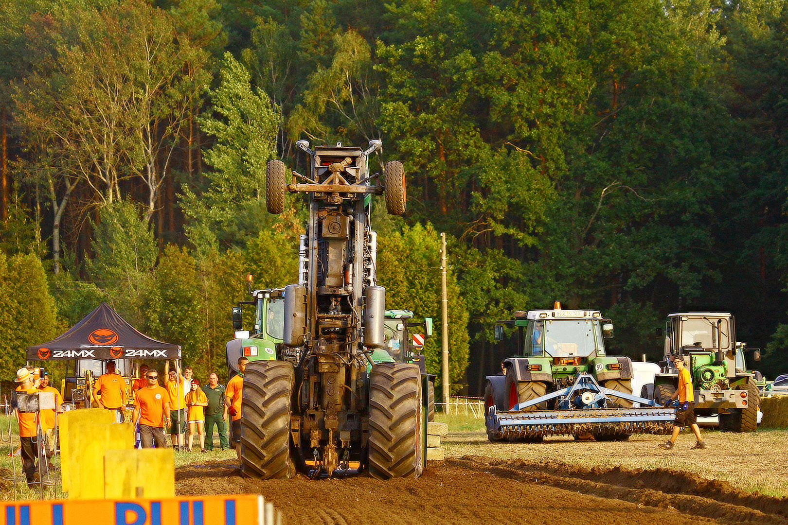 Beim Traktorpulling