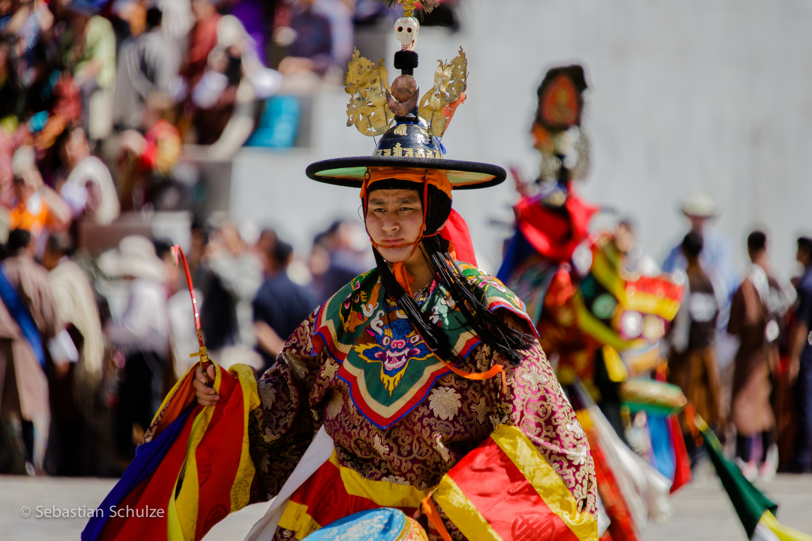 beim "Tshechu" in Thimphu #02