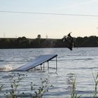 ..beim wakeboarden 2..