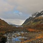 Beim Wandern auf den Lofoten