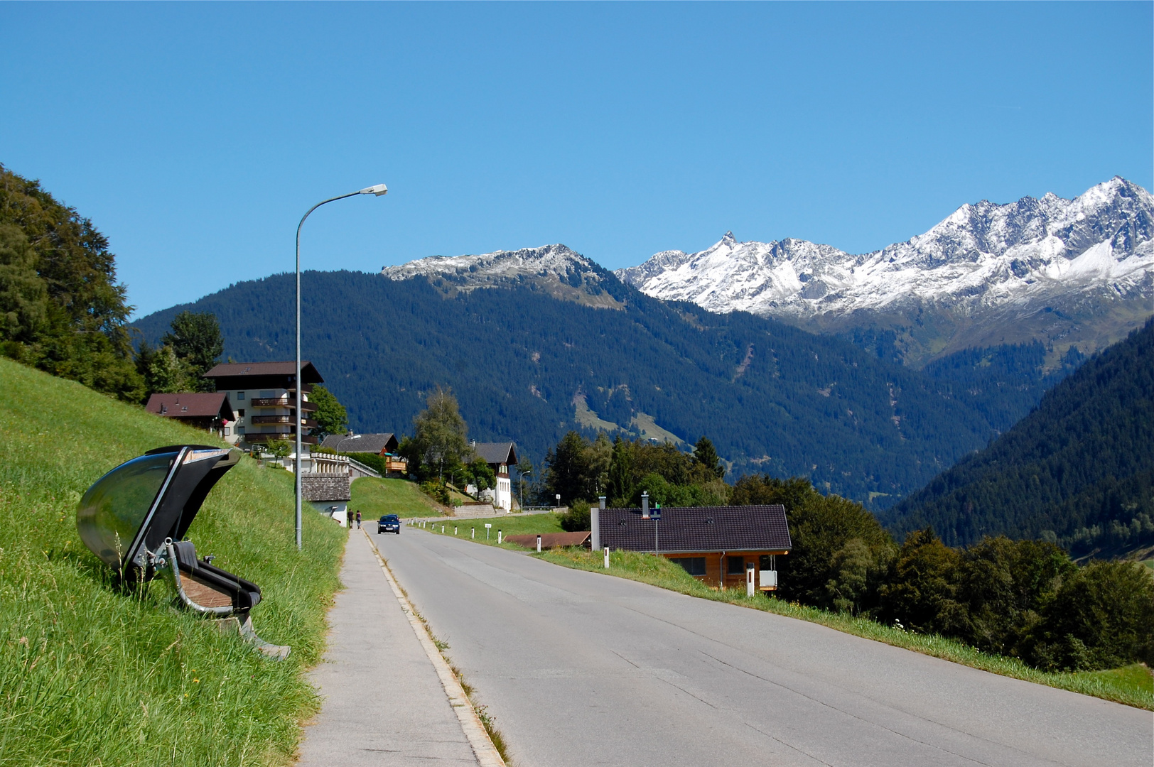 Beim Warten auf den Bus…