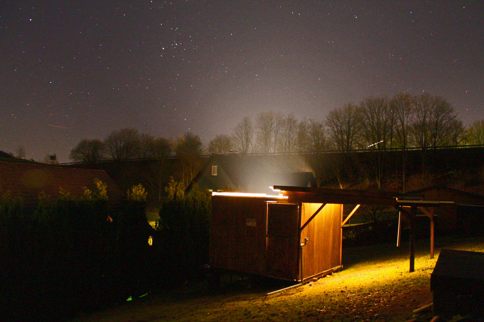 Beim warten auf die Nacht mal ein Foto meiner SSternwarte 