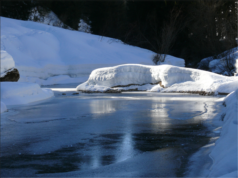 beim Winter zu Gast