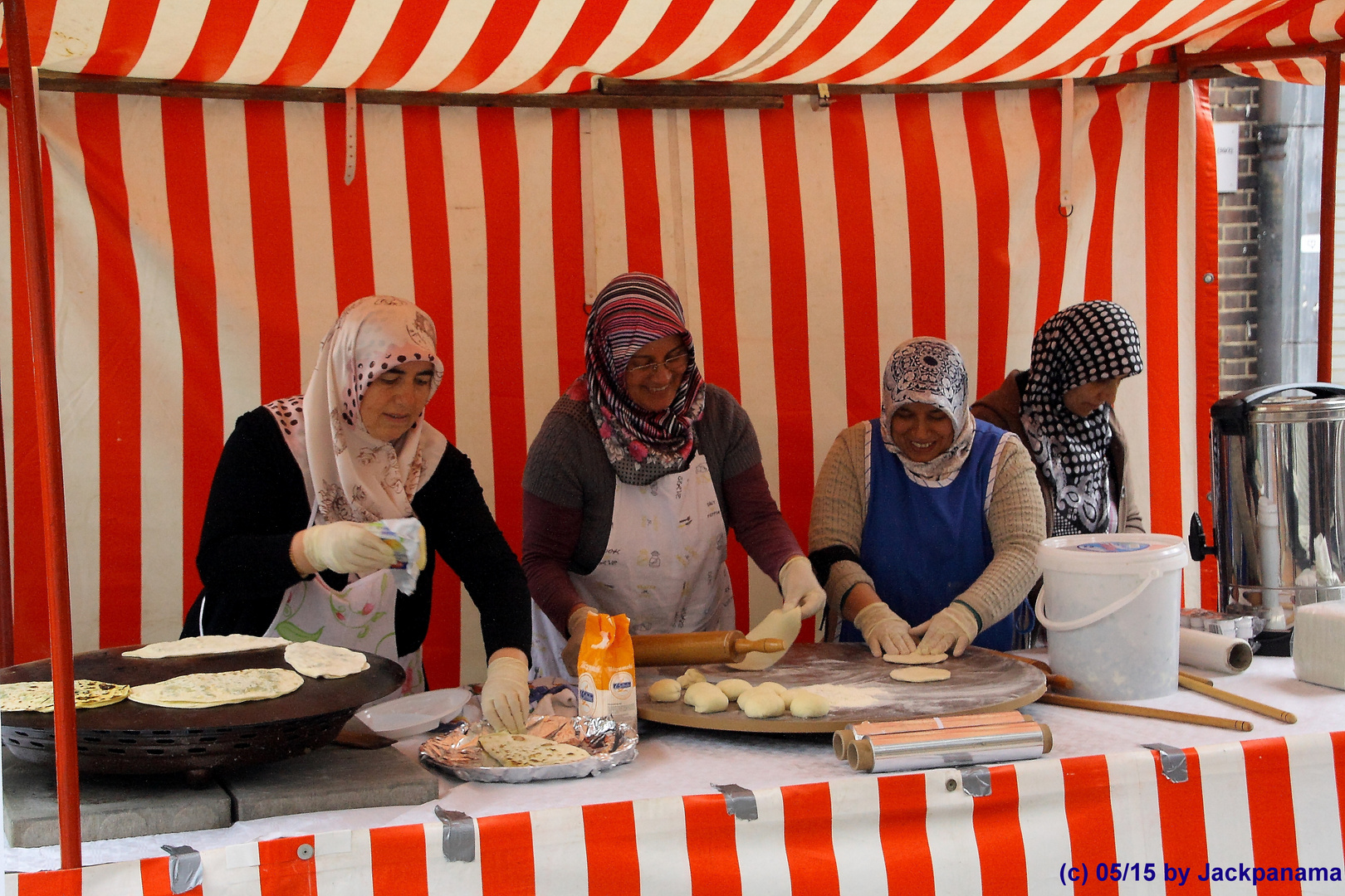 Bein "Fest der Kulturen" in Bottrop wurde alles frisch zubereitet