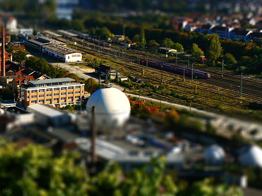 Beinahe wie in der Märklinwelt...