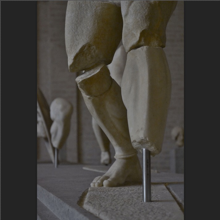 Beine in der Glyptothek