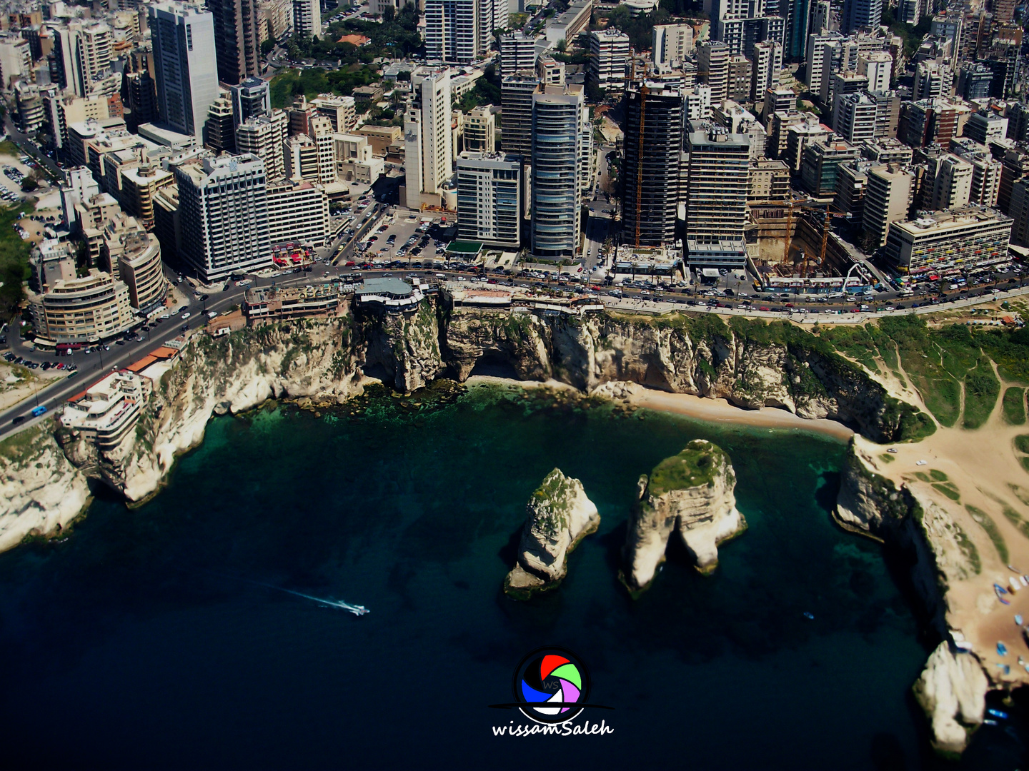 Beirut from sky