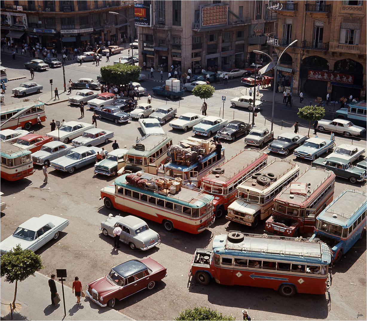 Beirut - Place de Martyrs - Busstation 