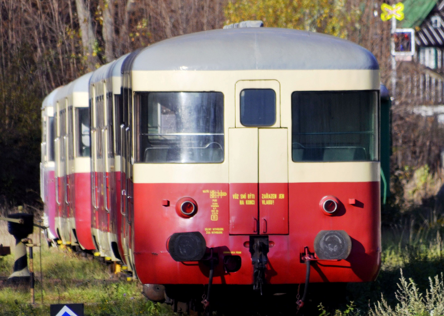 Beiwagen zur CSD-Baureihe M 240.0 in Tanvald (CZ)