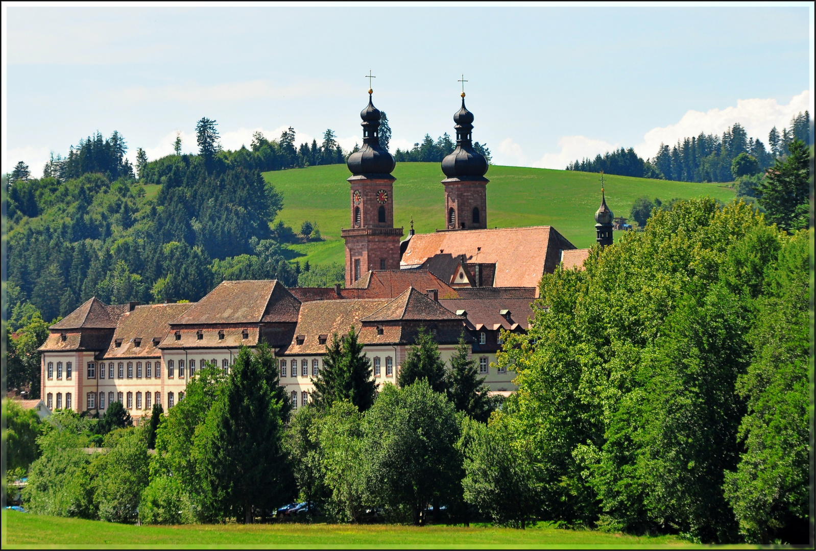 Bekanntes ehemaliges Kloster im Schwarzwald