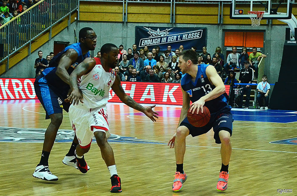 beko-bbl: crailsheim merlins vs bayern muenchen 04