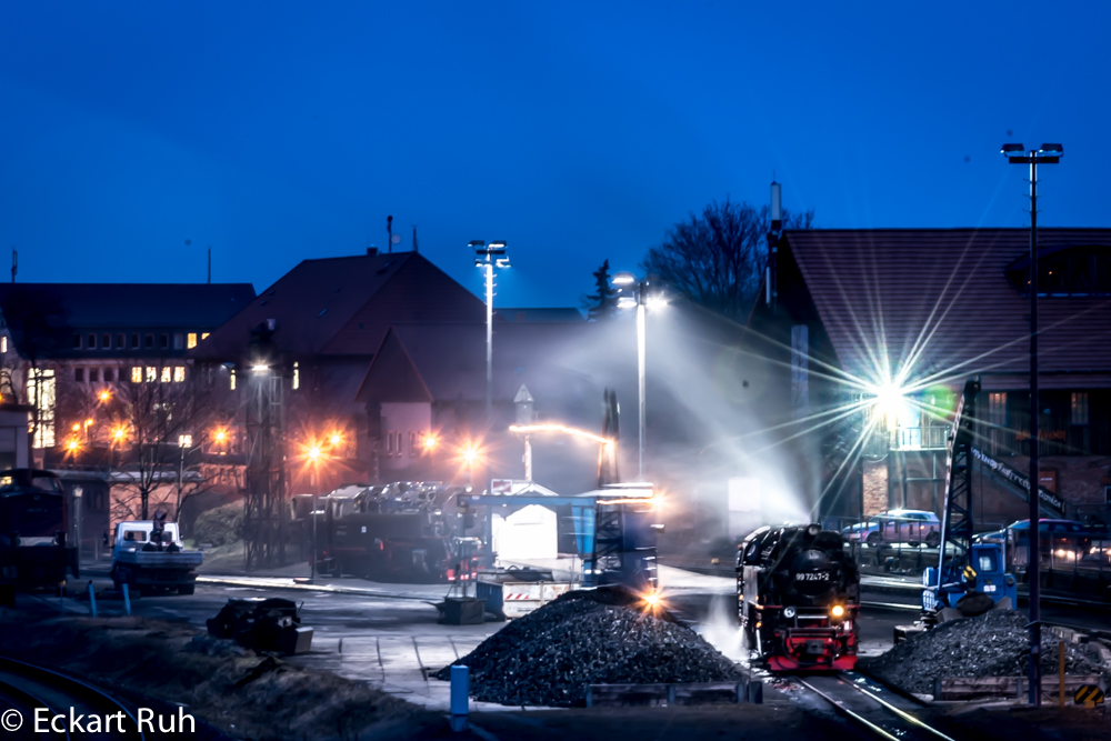 Bekohlung der HSB in Werningerode