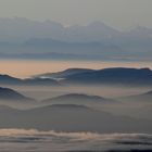 Belchenblick in die Schweizer Alpen