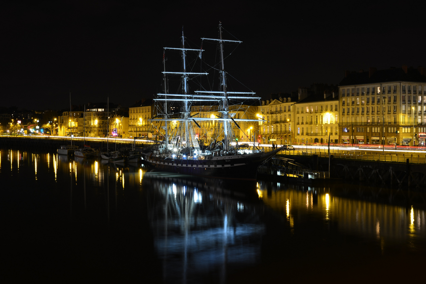 Belem à Nantes, France.