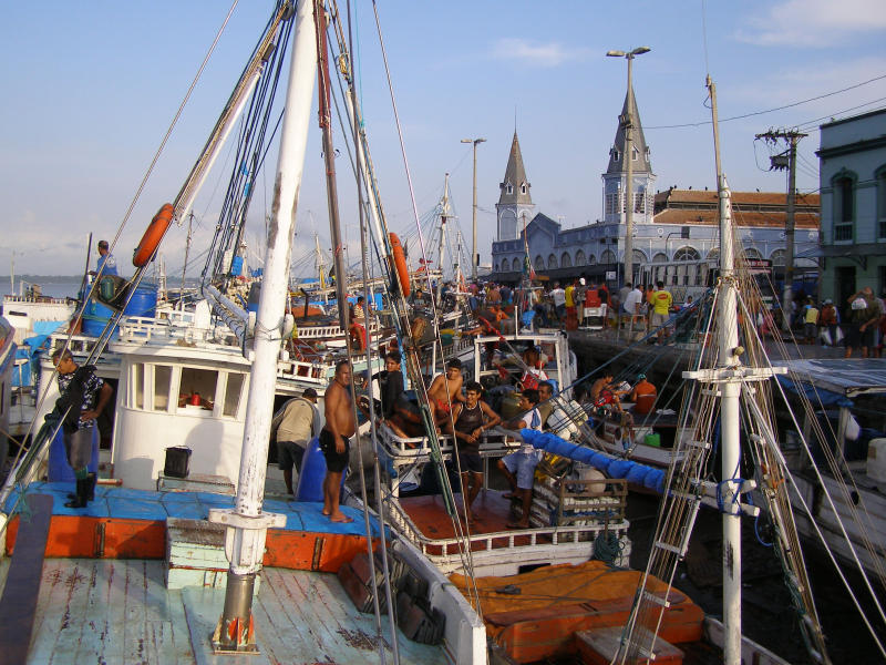 Belem Mercado Muncipal mt der Fischmarkthalle