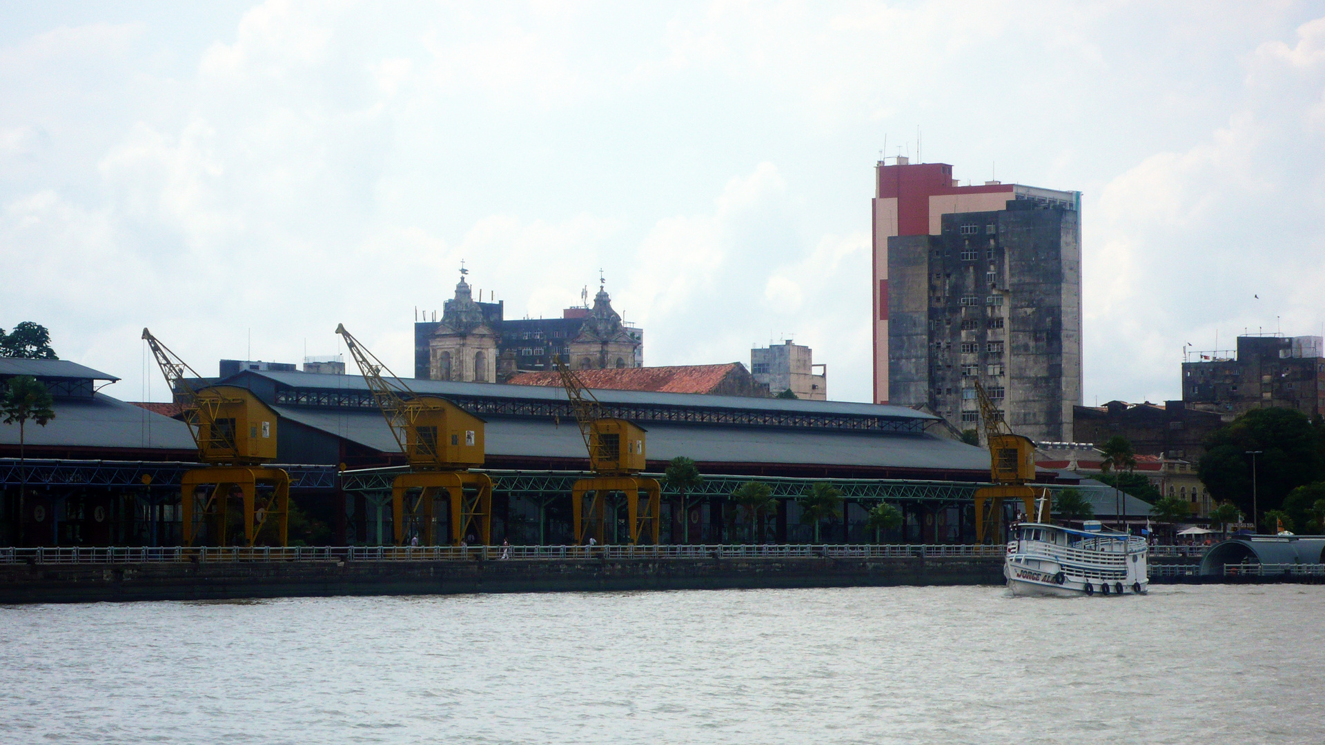 Belem vom Amazonas aus