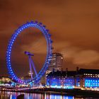 Beleuchten Londoner Eye...