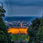 Beleuchtete Wasserspiele - Schloss Wilhelmshöhe