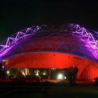 Beleuchteter Konzertpavillon - Parkleuchten in der Gruga