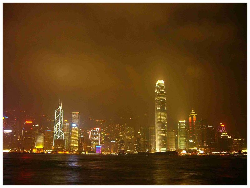 "Beleuchtetes" Hongkong