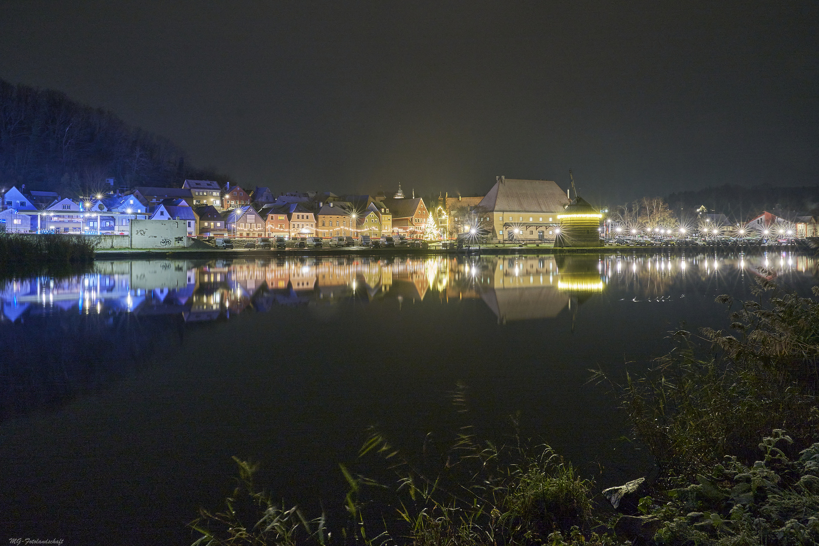 Beleuchtetes Marktbreit