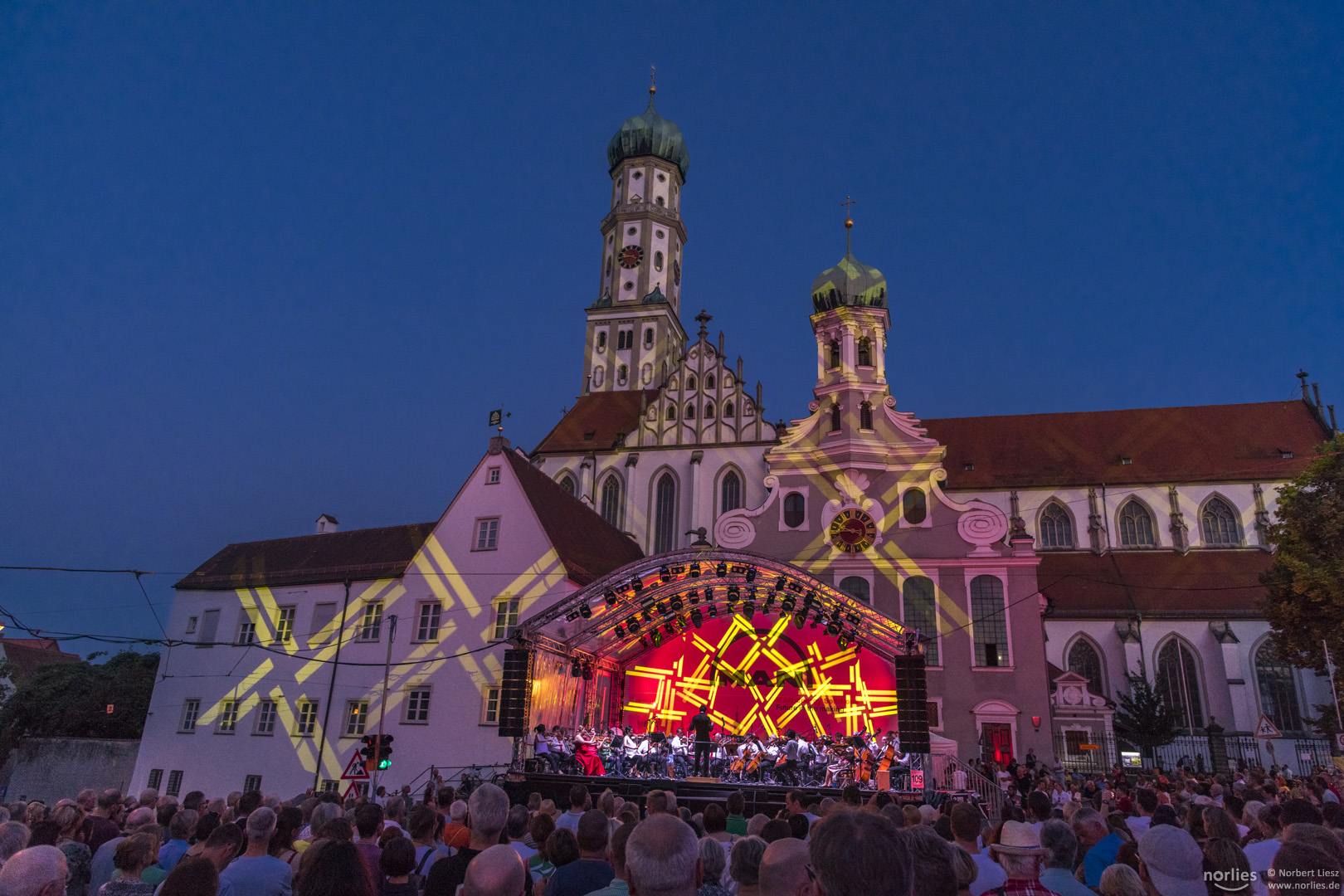 Beleuchtung beim Konzert