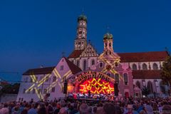 Beleuchtung beim Konzert