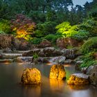 Beleuchtung im Japangarten