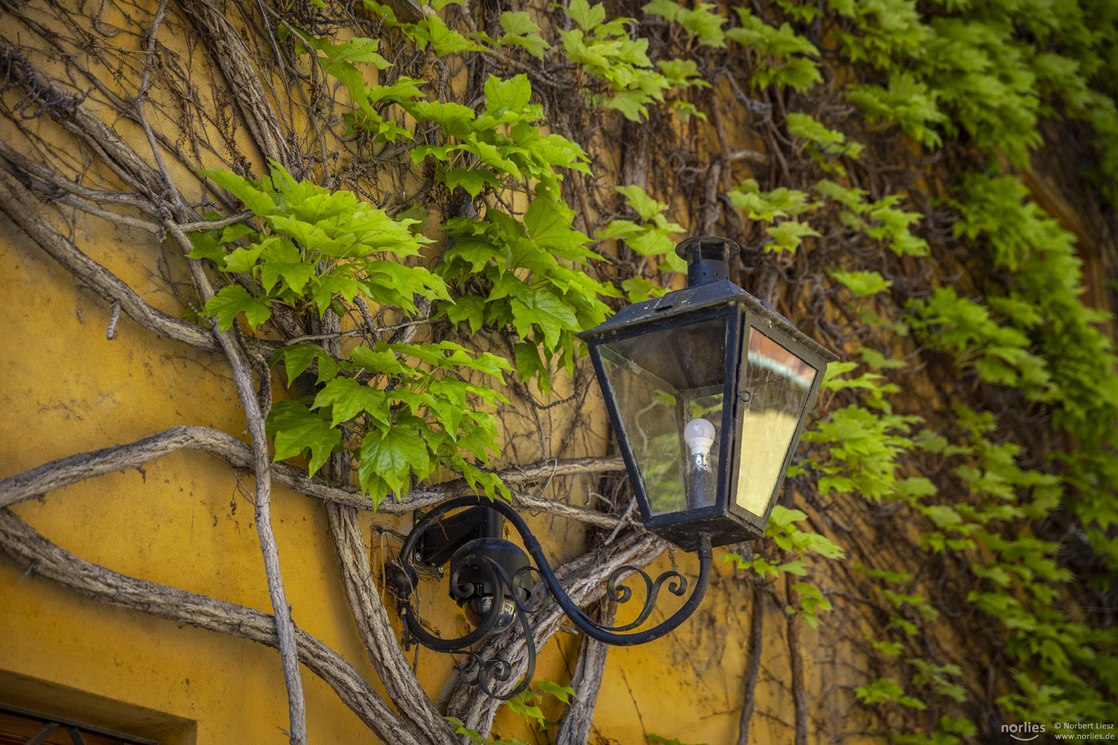 Beleuchtung in der Fuggerei