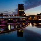 Belfast bei Nacht