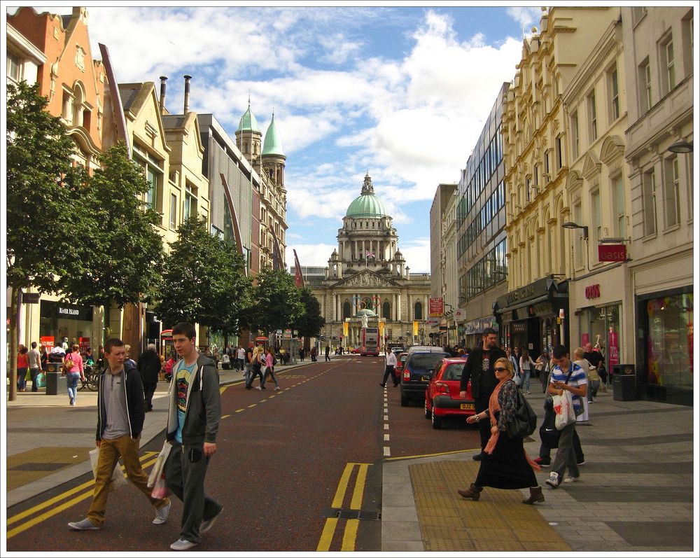 Belfast - Blick zur City Hall