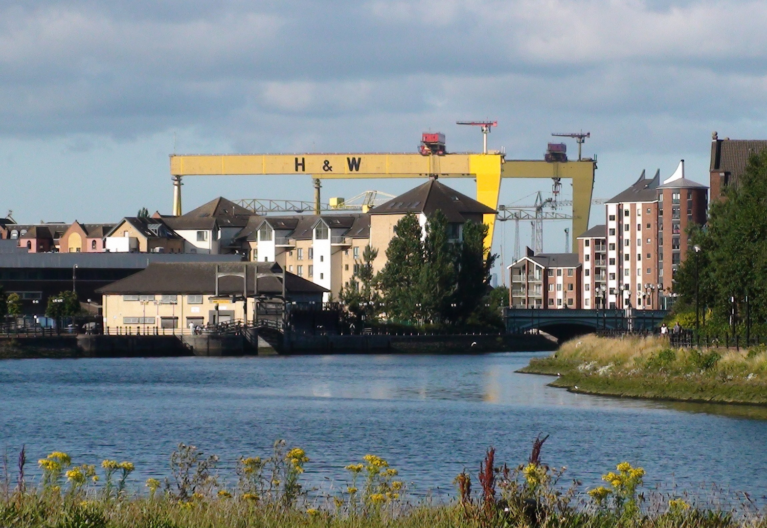 Belfast Lagan view