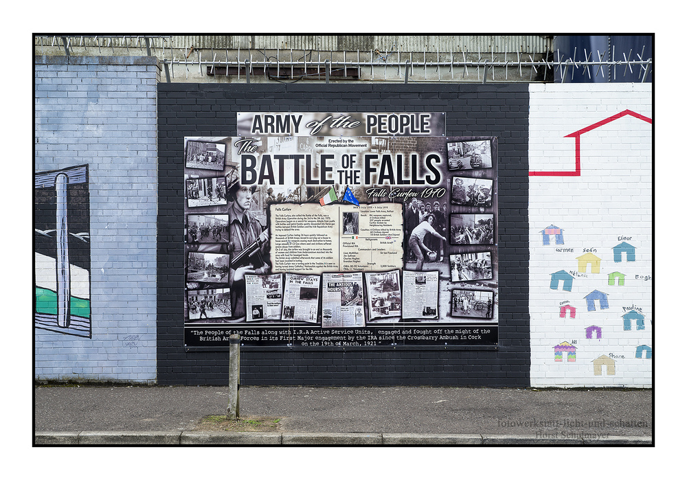 Belfast - Peacelines Falls Road 2