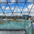 Belfast von der Aussichtsplattform im VICTORIA SQUARE