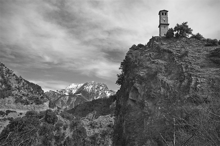 belfry on mountaintop