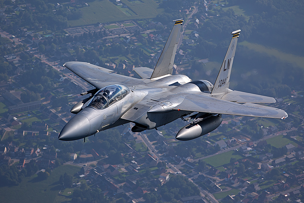 Belgian Air Force Days 2014 - The Guests - US Air Force - F-15D III