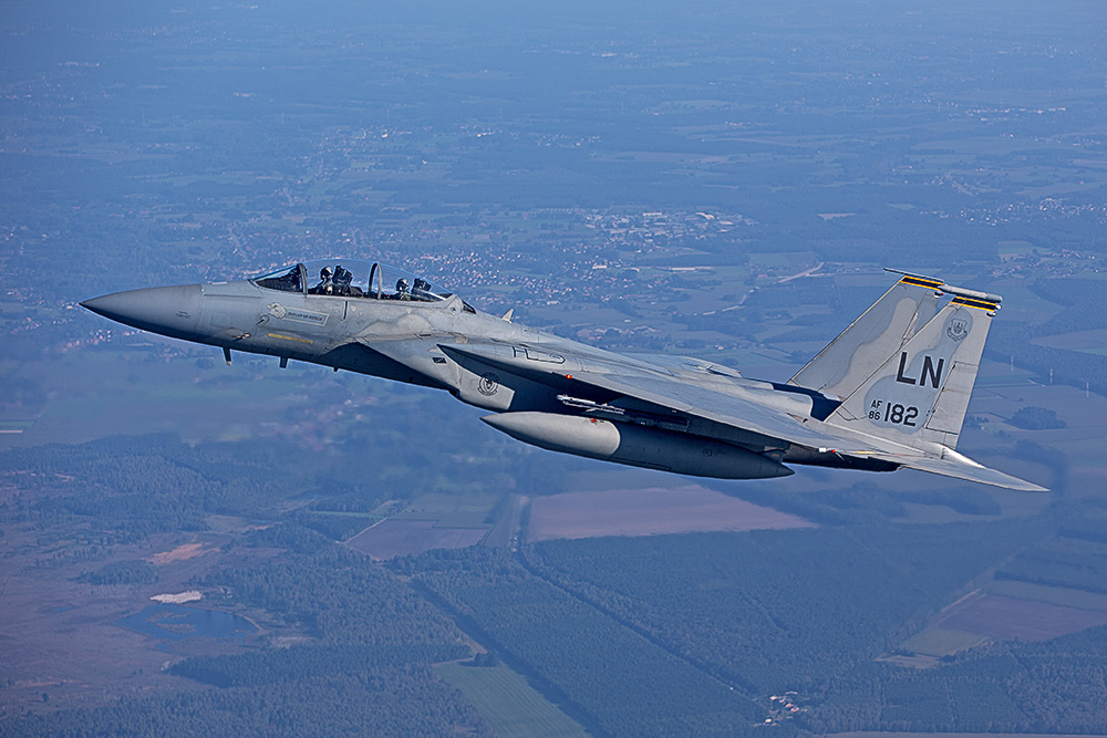 Belgian Air Force Days 2014 - The Guests - US Air Force - F-15D IV