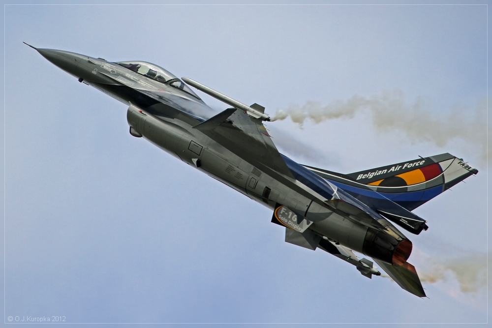 belgian f16-demoteam