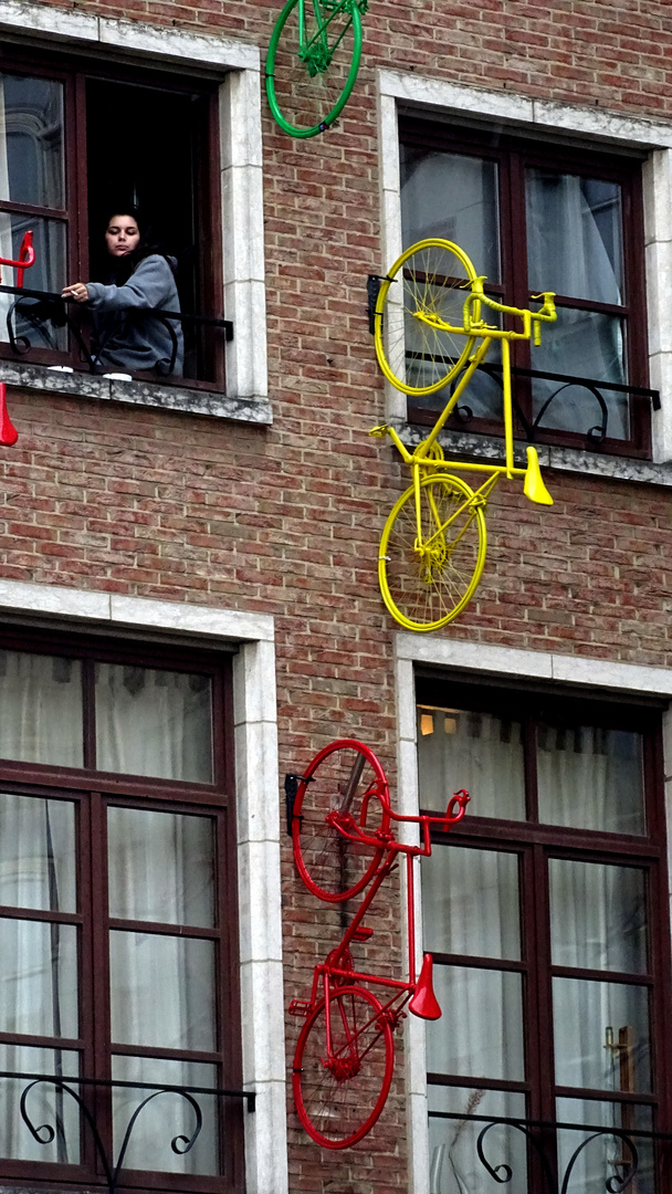 Belgian girl (or girl at the window)