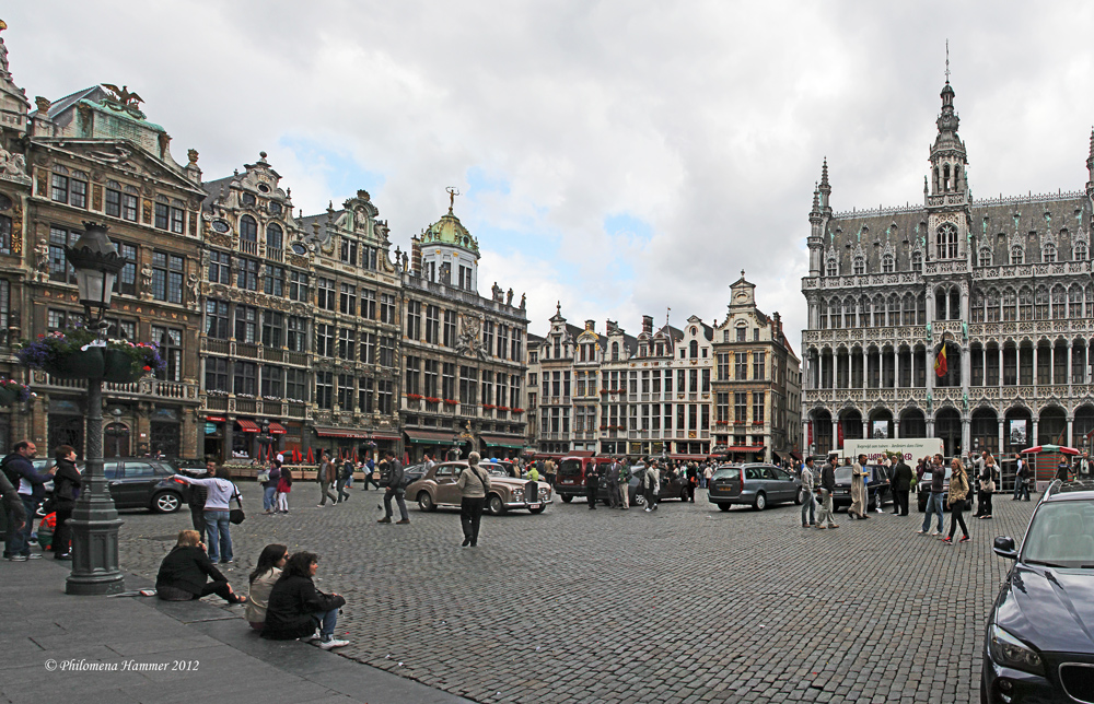 Belgien 2012 - Großer Markt / GrandPlace Brüssel 2