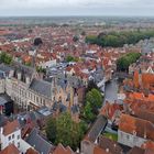 Belgien, Brügge  2019-07-31  Aussicht vom Belfried-Turm