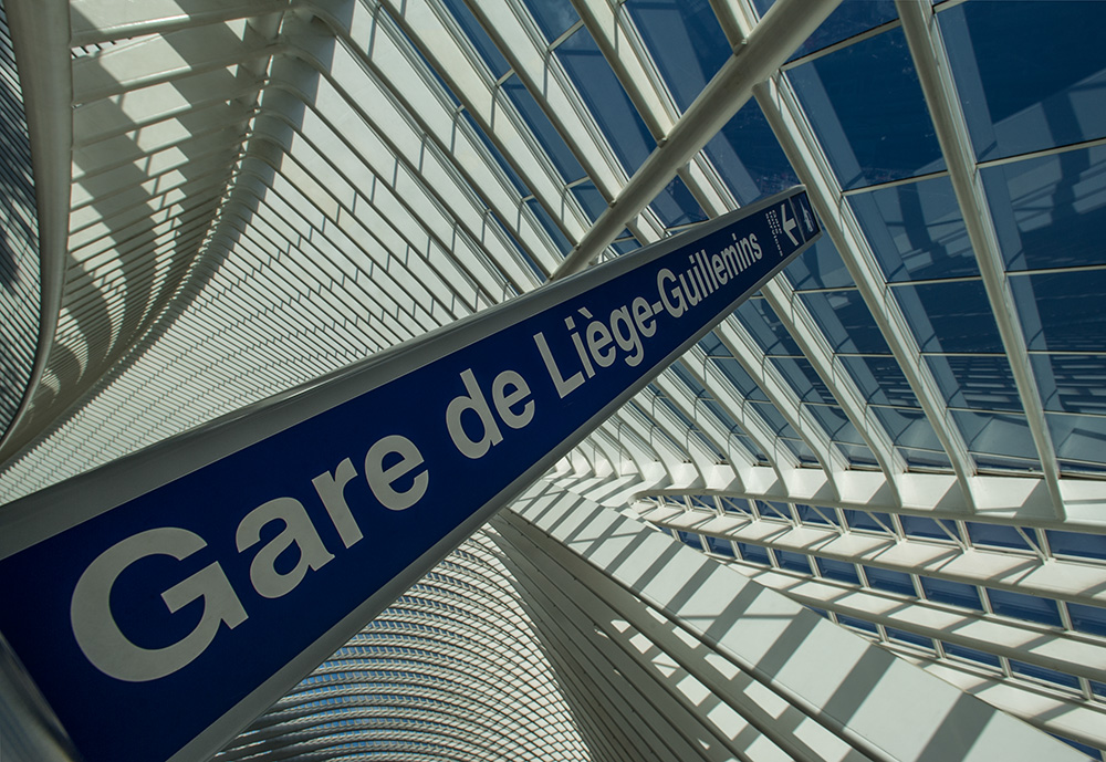 Belgien - Gare de Liège-Guillemins 1