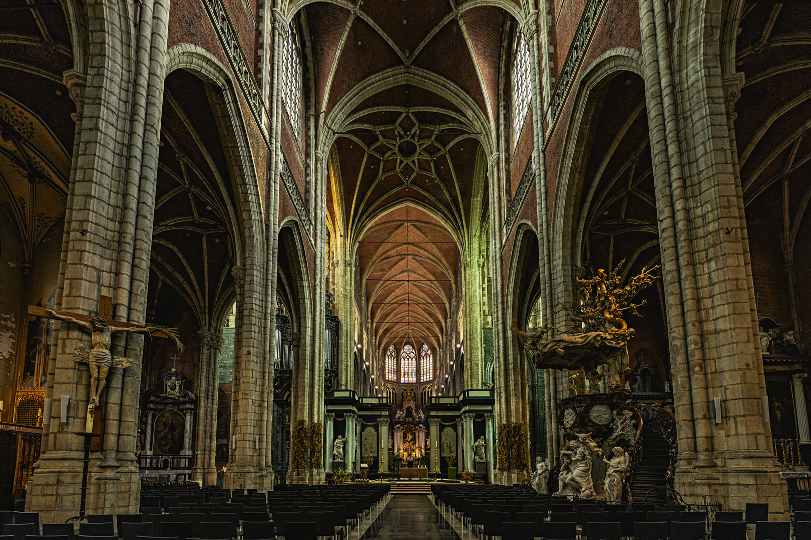 Belgien - Gent - St.-Bavo-Kathedrale