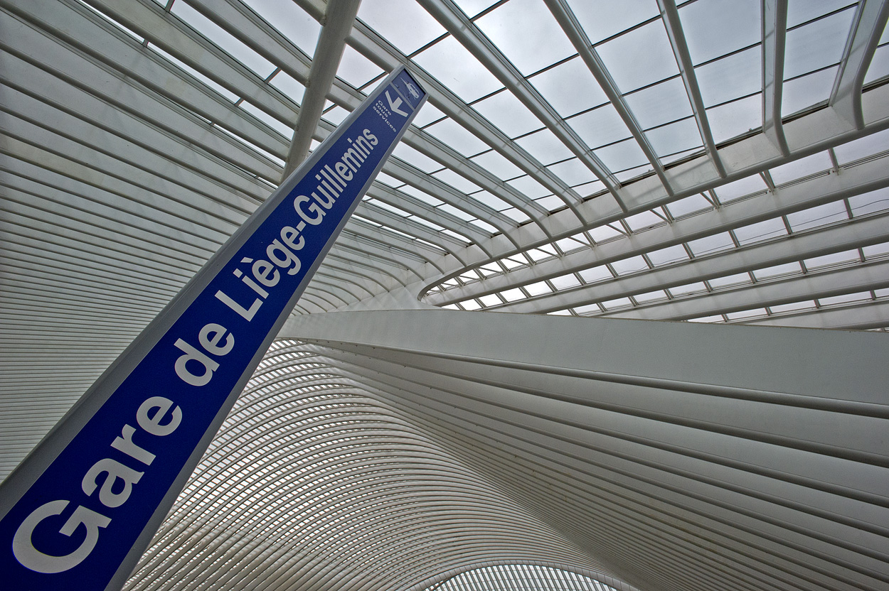 Belgien - Liège, Bahnhof Guillemins 1
