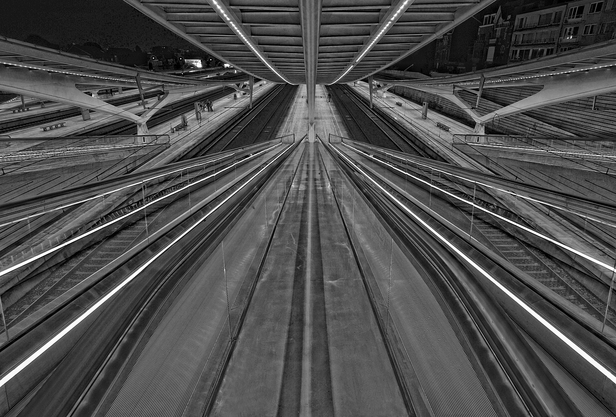 Belgien - Liège, Bahnhof Guillemins 7