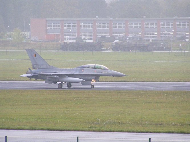 Belgische F-16 in Neubrandenburg