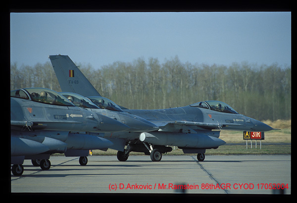Belgische Luftwaffe F-16A Fighting Falcon Last Chance
